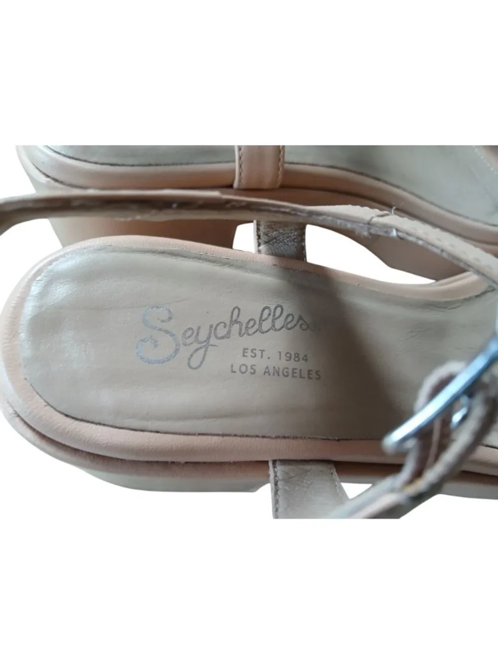 Seychelles Womens Rest Assured Platform Sandals Size 8.5 Open Toe Anthropologie